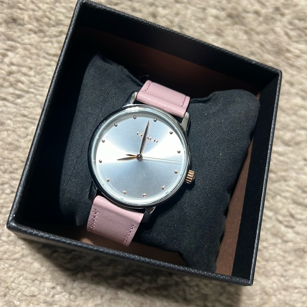 Pink Coach Watch